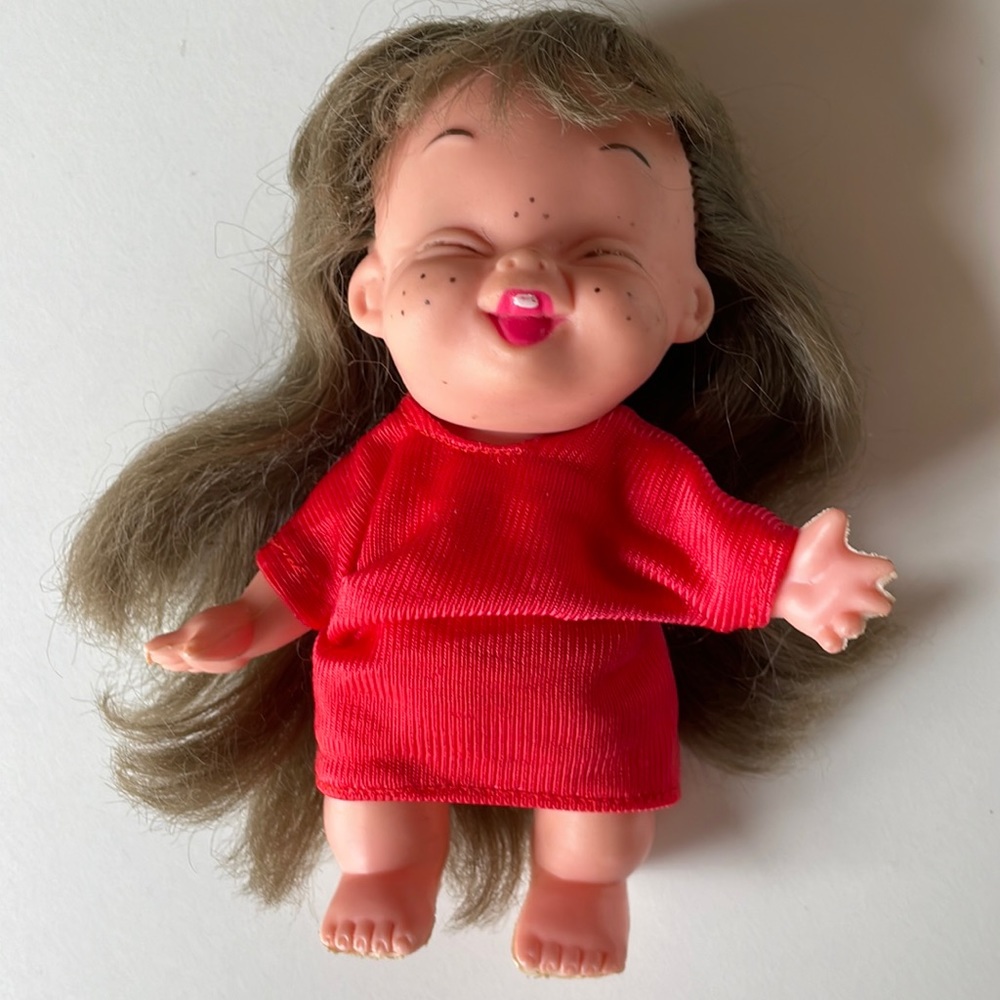 VTG Laughing Girl Doll